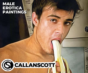 Male Erotica Paintings by Callan Scott